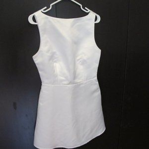 White Zenni mini dress from Reformation - size 4 - BRAND NEW